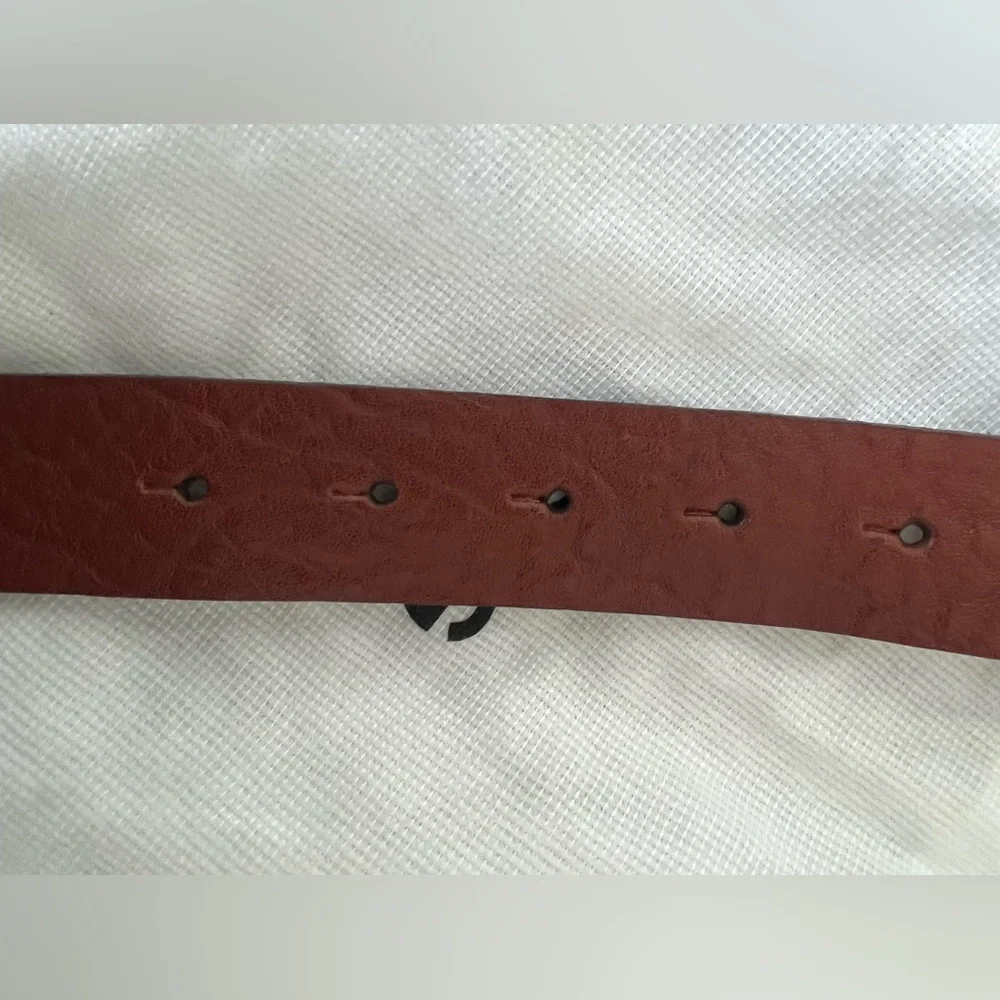 Dolce & Gabbana Vintage Brown Leather Belt - Picture 5 of 9